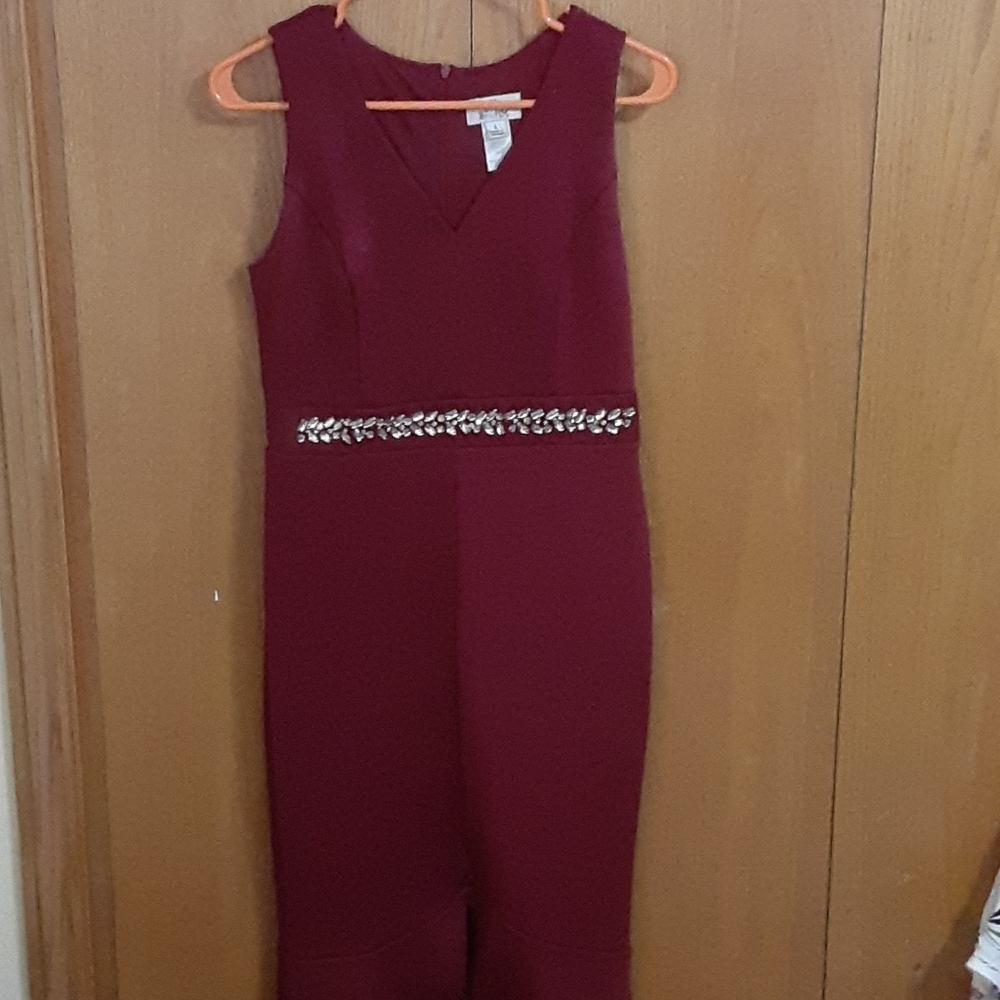 Sweet storm Maroon Mermaid dress